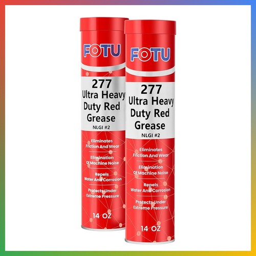 Heavy duty red grease - red, 2